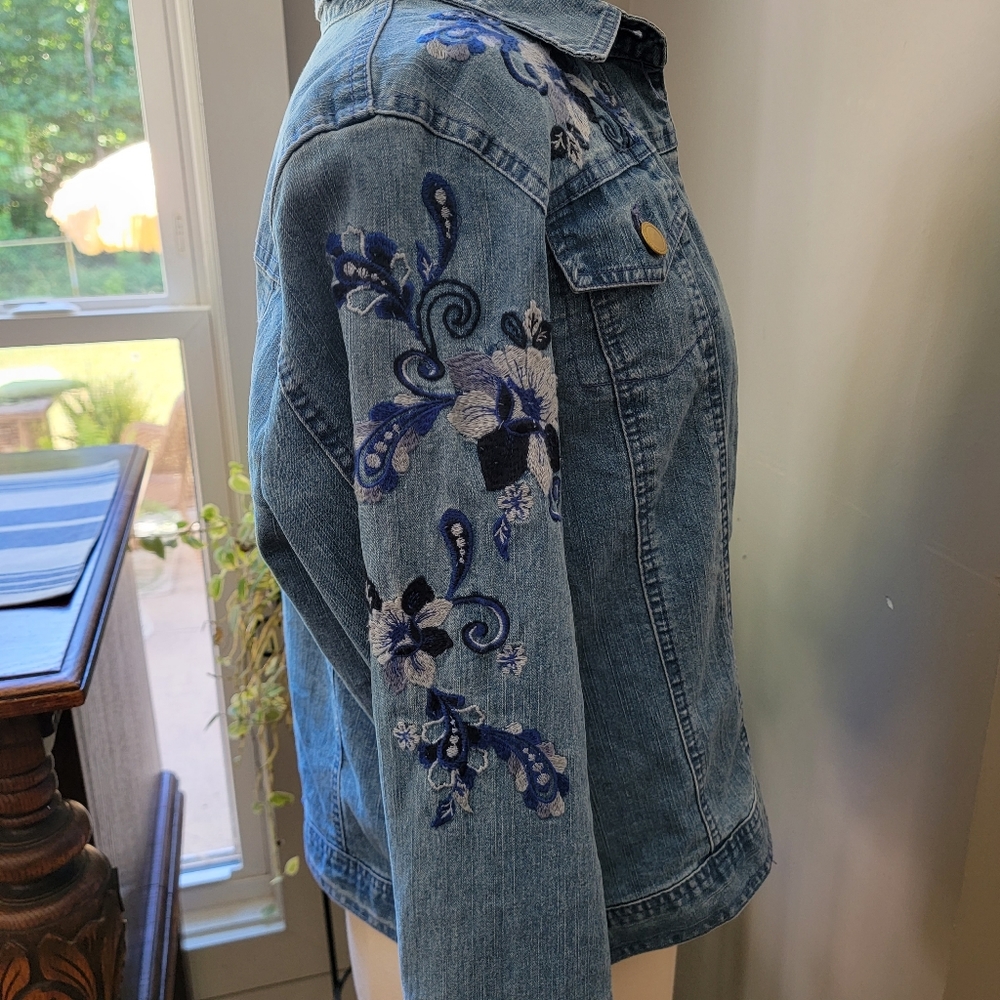Ruby Rd jean jacket - Picture 3 of 6